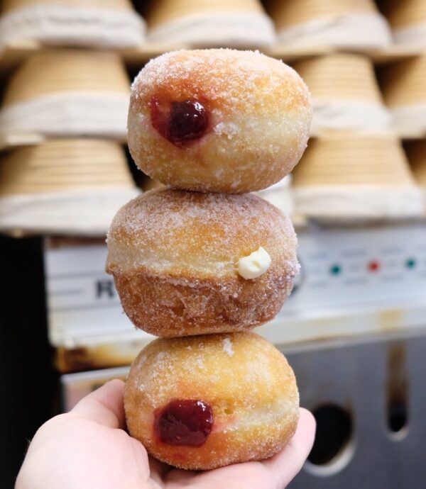 Jam Sourdough Doughnut