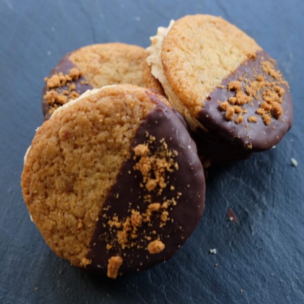 Vegan Biscoff Sandwich Cookie